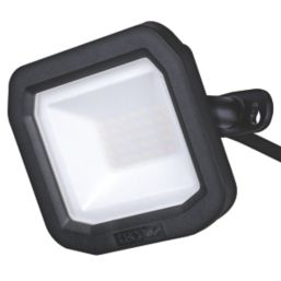 Luceco Castra Outdoor LED Floodlight Black 20W 2400lm