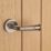 Designer Levers Whitby Lever on Rose Door Handle Pair Antique Brass