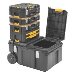 Dewalt TStak Twin Pack IV + III Tool Storage Box + 2 Shallow