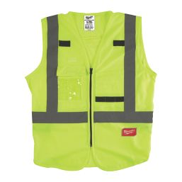 Milwaukee  Hi-Vis Vest Yellow Large / X Large 41" Chest