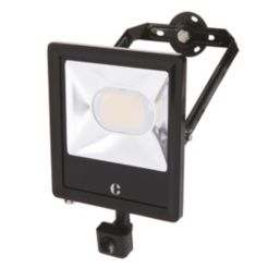 Collingwood  Indoor & Outdoor LED Residential Floodlight With PIR Sensor Black 50W 5000 / 5600 / 5100lm