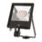 Collingwood  Indoor & Outdoor LED Residential Floodlight With PIR Sensor Black 50W 5000 / 5600 / 5100lm