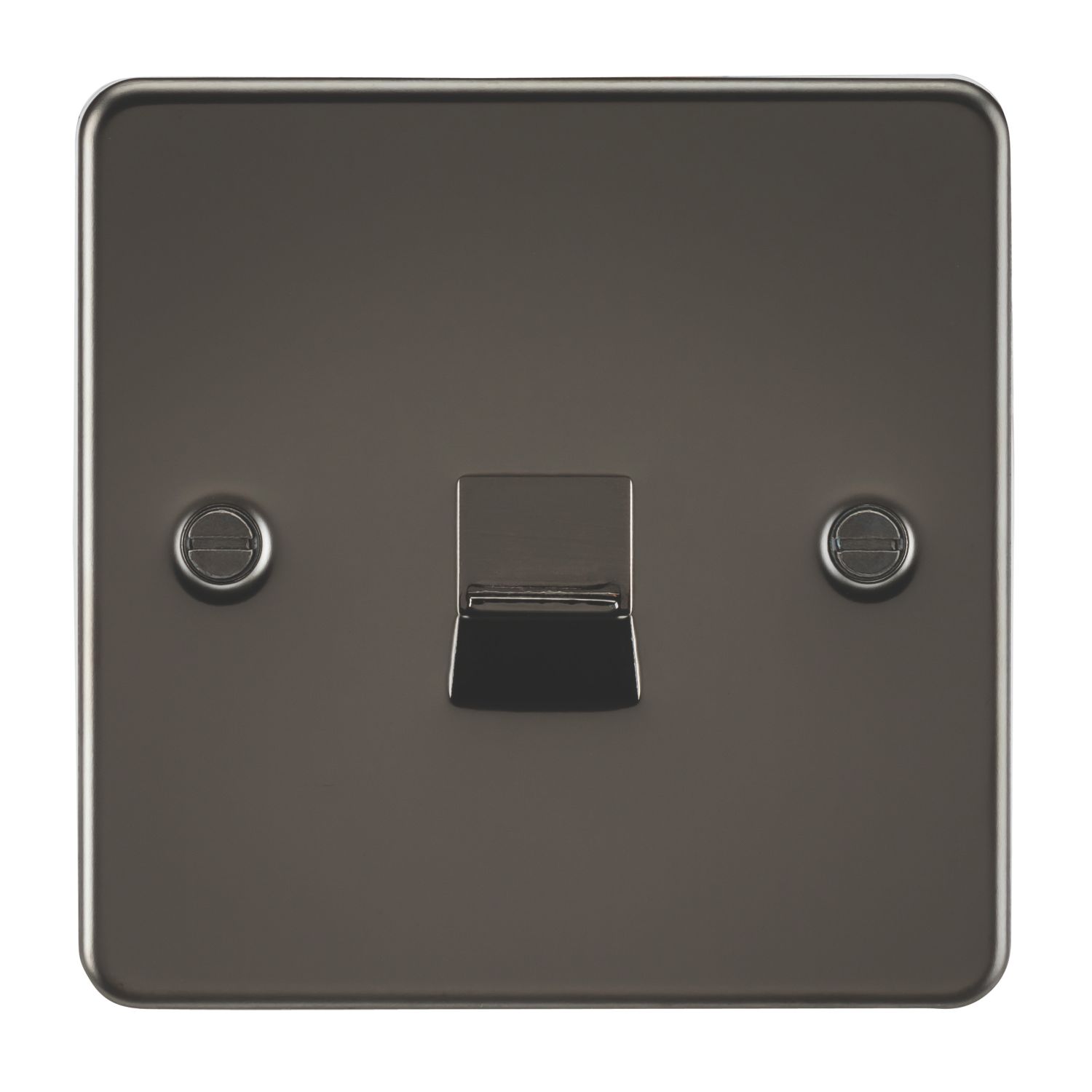 Knightsbridge 1-Gang Master Telephone Socket Gunmetal (820TY)