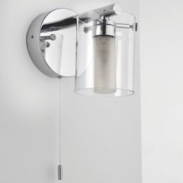 Quay Design Ava LED Bathroom Wall Light Chrome 2.5W 200lm