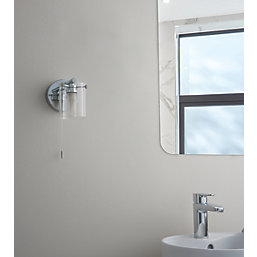 Quay Design Ava LED Bathroom Wall Light Chrome 2.5W 200lm