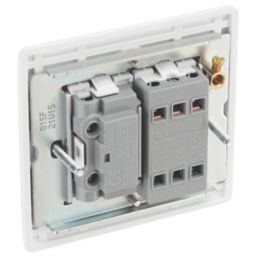 British General 800 Series 10A 1-Gang 3-Pole Fan Isolator Switch White