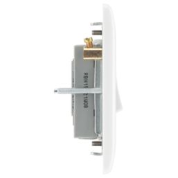 British General 800 Series 10A 1-Gang 3-Pole Fan Isolator Switch White