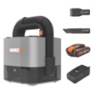 Worx WX030 20V 1 x 2.0Ah Li-Ion PowerShare  Cordless L Class Portable Vacuum Cleaner