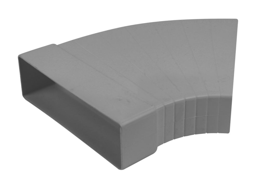 Manrose Adjustable Horizontal Bend Grey 204mm