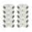 Hep2O  Plastic Push-Fit Equal 90° Elbows 22mm 10 Pack