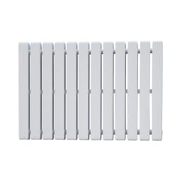 Ximax Erupto Square 600mm x 585mm 2328BTU White Vertical Designer Radiator