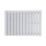 Ximax Erupto Square 600mm x 585mm 2328BTU White Vertical Designer Radiator