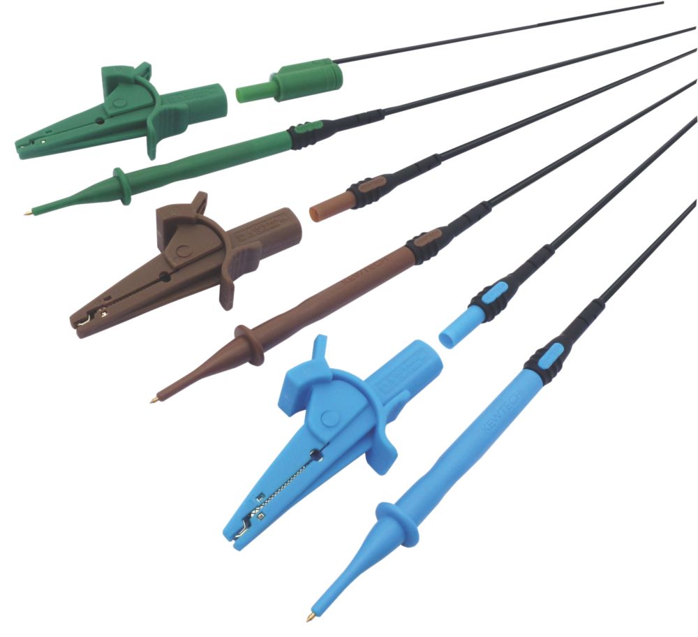 Kewtech Test Leads 1.15m Screwfix