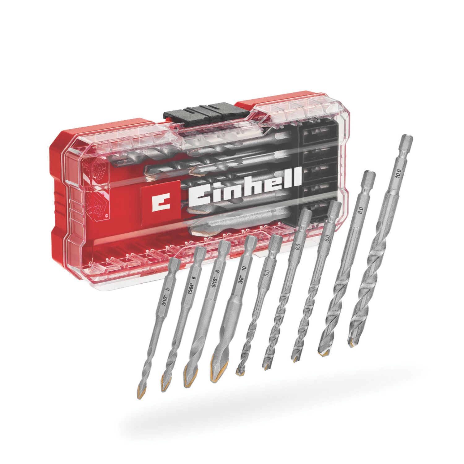 Einhell Multi-Material Drill Bit Set 10 Pieces (821AP)
