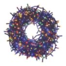 720 LED Indoor & Outdoor Multi Colour String Christmas Lights
