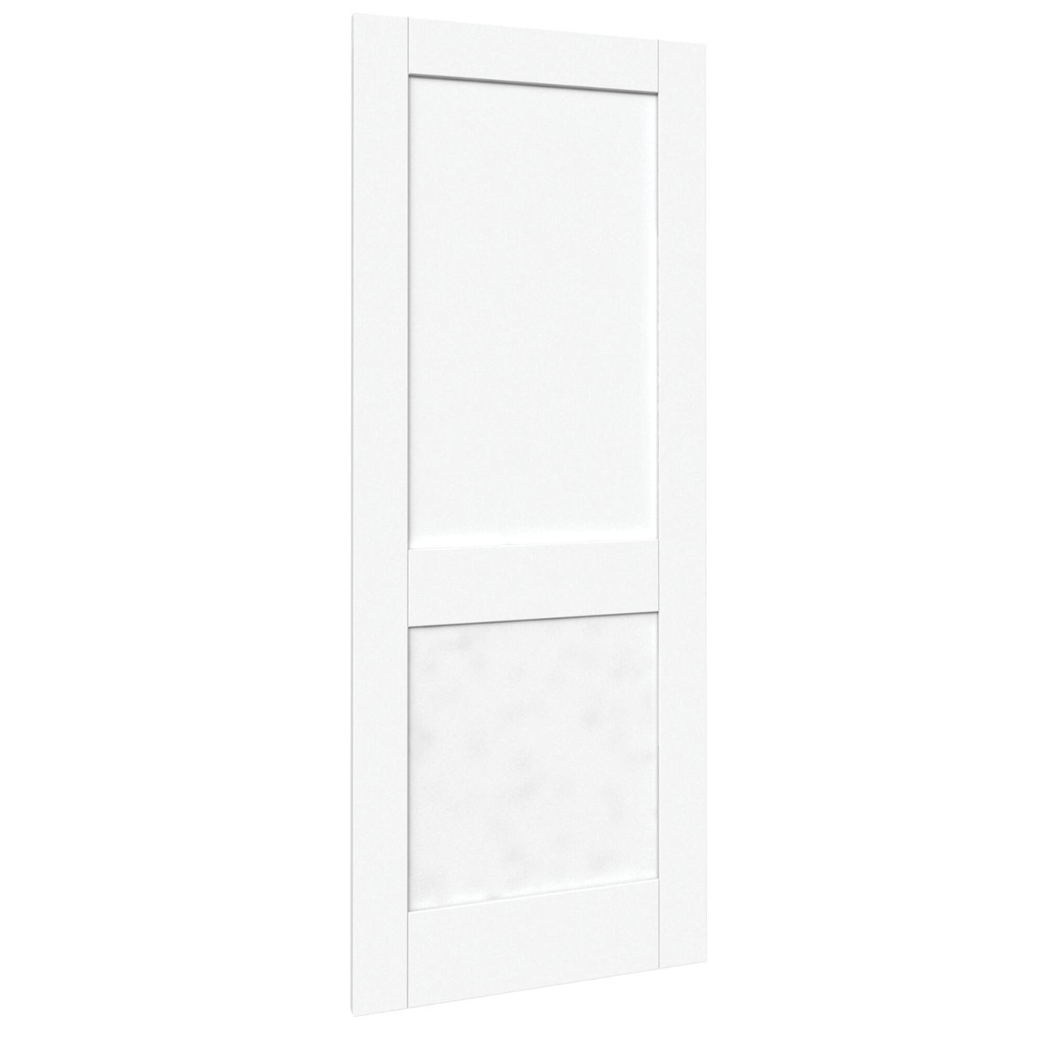 Green & Taylor Satin Painted White Wooden Shaker Internal Fire FD30 Door 1981mm x 762mm (821CT)