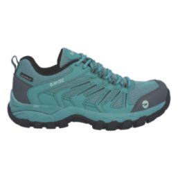 Hi-Tec Campana Low Size 8 Womens Blue Waterproof  Non Safety Trainers