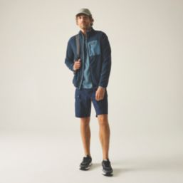 Regatta Frankie Full Zip Fleece Navy / China Blue 3X Large 58.2" Chest
