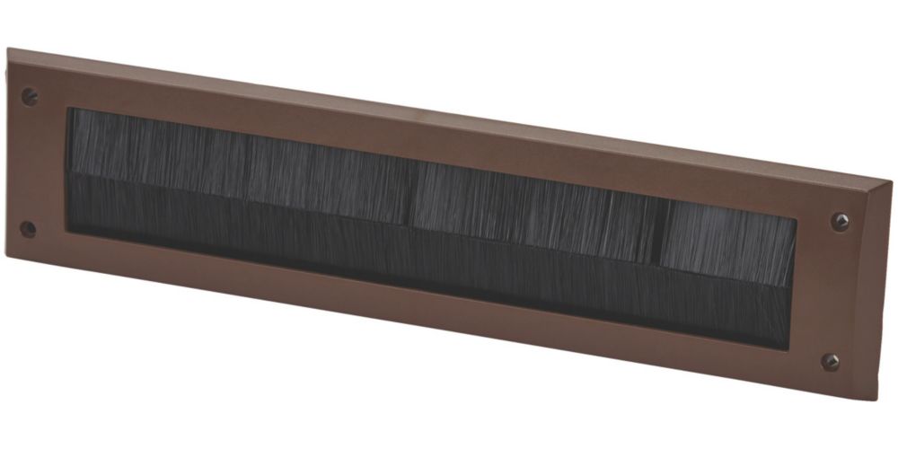 Diall Letter Box Draught Seal Brown 342mm x 80mm