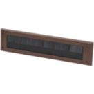 Diall Letter Box Draught Seal Brown 342mm x 80mm