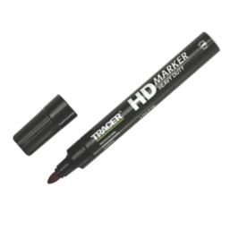 TRACER  Thick Tip Black Permanent Marker