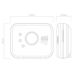FireAngel Pro Connected FP1820W2-R Battery Interlinked Carbon Monoxide Alarm