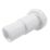 Flomasta Push-Fit Flexible Waste Pipe White 40mm x 330 - 570mm