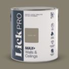LickPro Max+ 2.5Ltr Taupe 04 Matt Emulsion  Paint