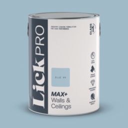 LickPro Max+ 5Ltr Blue 04 Matt Emulsion  Paint