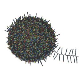 3000 LED Indoor & Outdoor Multi Colour Cluster Christmas Lights