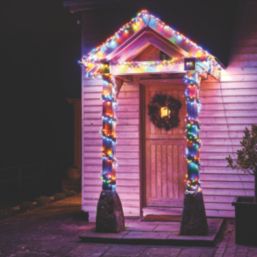 3000 LED Indoor & Outdoor Multi Colour Cluster Christmas Lights