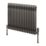 Reina 600mm x 785mm 2530BTU Raw Metal Horizontal 2 Column Radiator