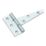 Smith & Locke Zinc-Plated Tee Hinges 76mm 2 Pack