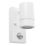 Saxby Palin Outdoor Wall Light With PIR Sensor Gloss White