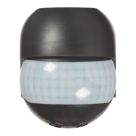 Knightsbridge  Indoor & Outdoor Black PIR Sensor 180°