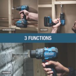 Erbauer ERI1092COM 18V Li-Ion EXT Brushless Cordless Combi Drill - Bare