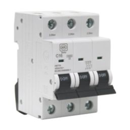 MK Sentry  16A 3-Pole C Curve 3-Phase MCB