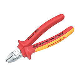 Knipex  VDE Diagonal Cutters 7" (180mm)