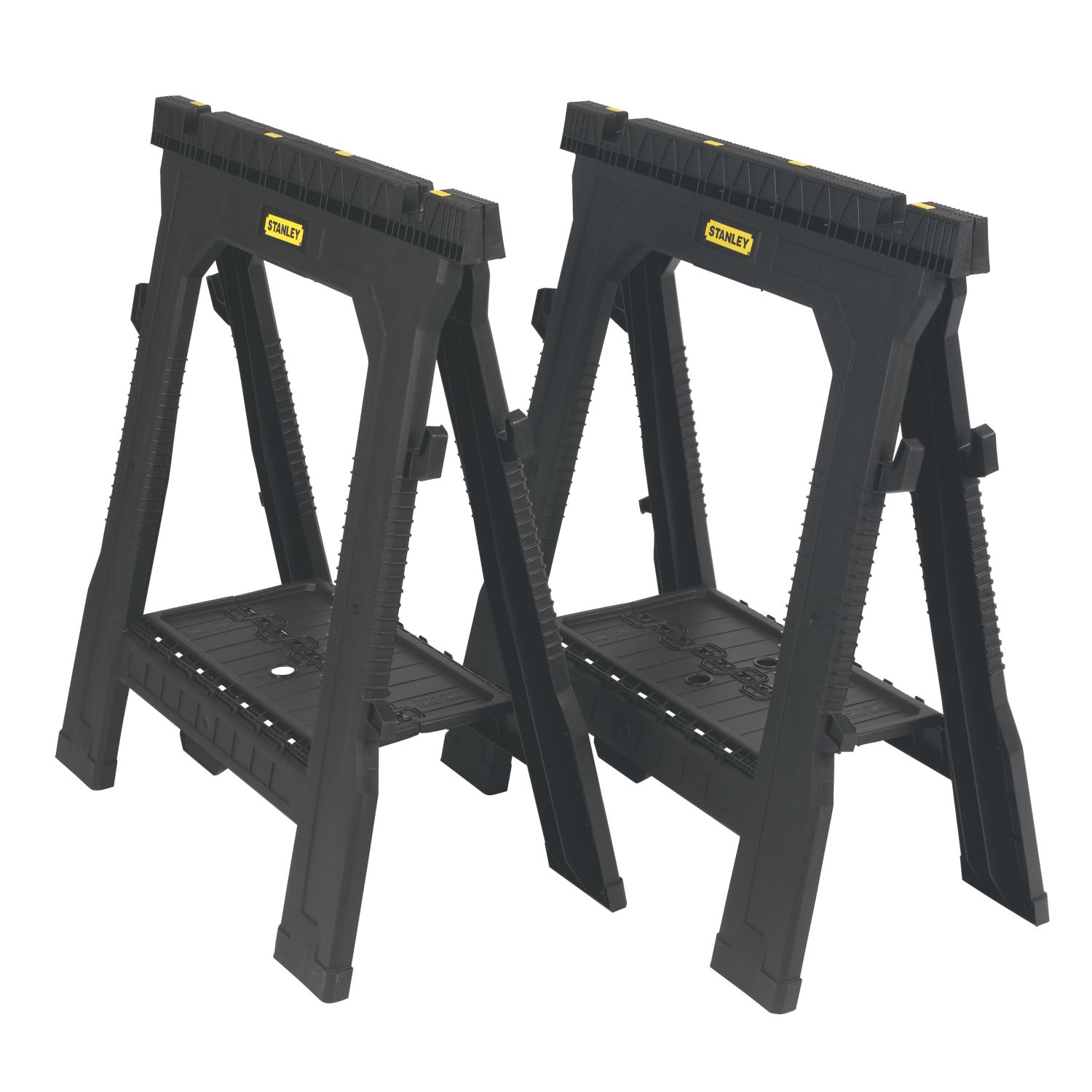 Stanley Folding Saw Horses 69cm 2 Pack (82233)
