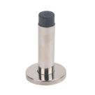 Eclipse Cylinder Projection Door Stop 20 x 85mm Polished Stainless Steel