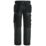Snickers 6251 Work Trousers Black 41" W 30" L