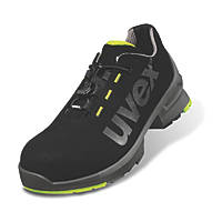 Uvex    Safety Trainers Black / Yellow Size 7