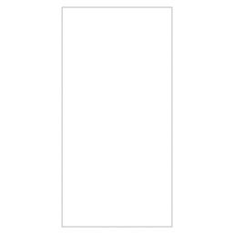 Multipanel Hydrolock Bathroom Waterproof Wall Panel  Gloss Natural White 2400mm x 580mm x 11mm