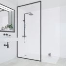 Multipanel Hydrolock Bathroom Waterproof Wall Panel  Gloss Natural White 2400mm x 580mm x 11mm