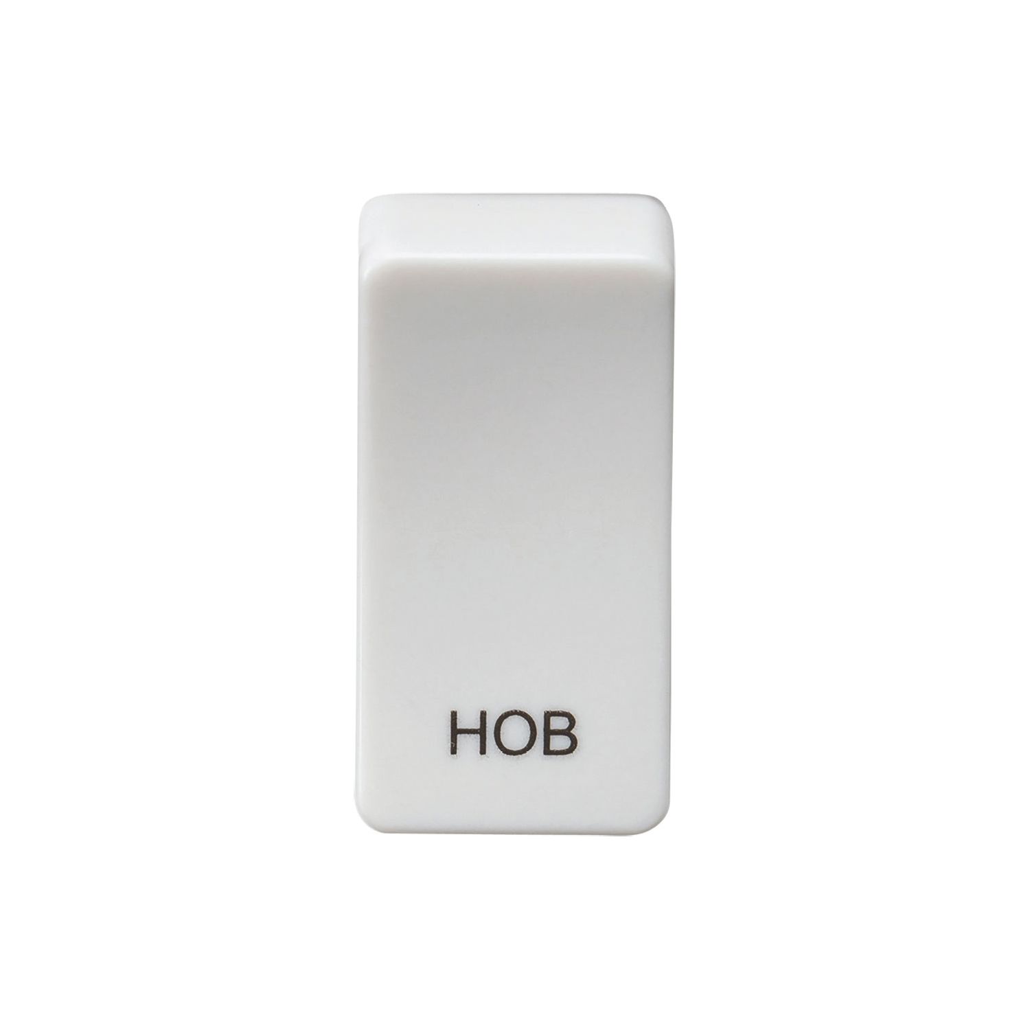 Knightsbridge 'HOB' Switch Cover White (822CT)