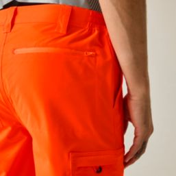 Regatta Pro Contract Stretch Action Trousers Orange 42" W 31" L