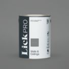 LickPro  5Ltr Grey RAL 7037 Matt Emulsion  Paint