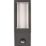 Luceco Azurar Outdoor Decorative External Wall Light With PIR Sensor Slate Grey