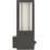 Luceco Azurar Outdoor Decorative External Wall Light With PIR Sensor Slate Grey