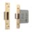 Smith & Locke Fire Rated  5 Lever Brass Deadlock 76mm Case - 57mm Backset